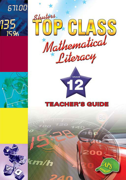 Shuters Top Class Mathematical Literacy Grade 12 Teacher's Guide Cover